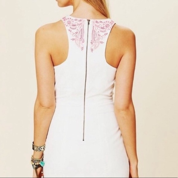 Free People Coral Gaze Bodycon Dress⭐️ - Picture 4 of 8